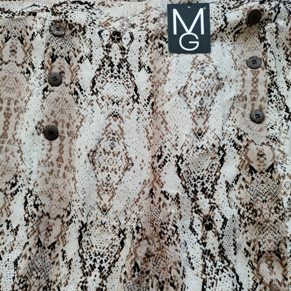 Snake Print Palazzo Pants